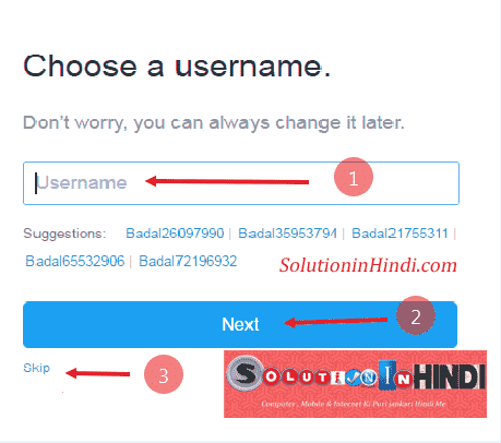 twitter id kaise banaye