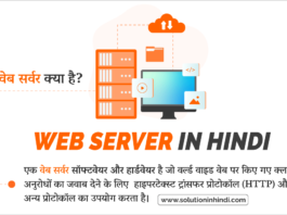 वेब सर्वर क्या है (What is Web Server in Hindi)